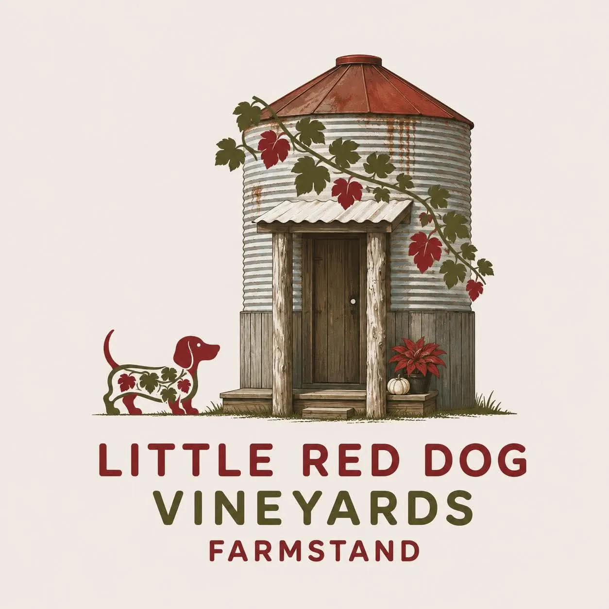 Little Red Dog Vineyards Farmstand logo