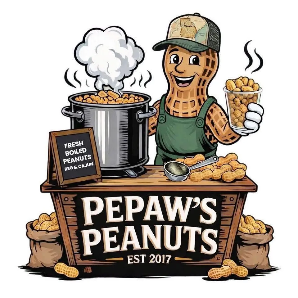 Pepaw's Peanuts logo